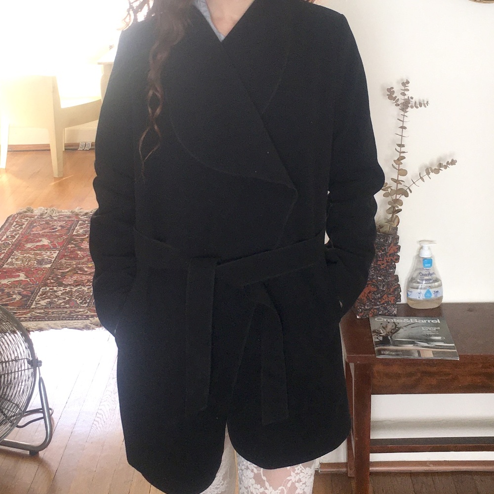 Vintage Felt Wrap Coat